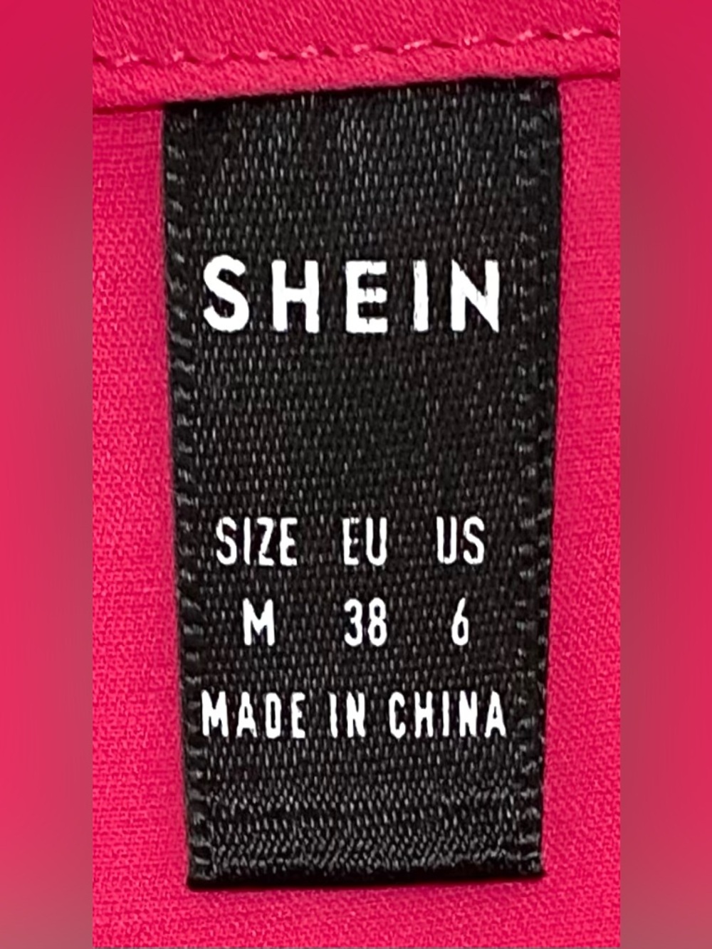 SHEIN Womens M Solid Pink Ruffle Sleeve Top Boho Summer Lightweight Preppy Fairy - Picture 12 of 16